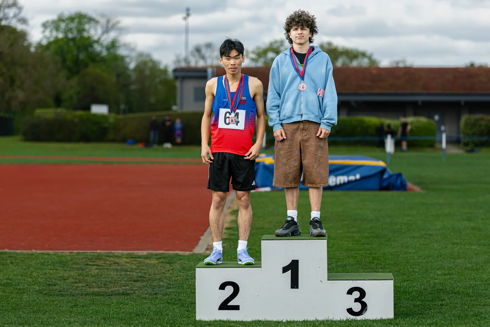 Brentwood Beagles athletes at the Brentwood Beagles AC Club Championships, 20 April 2026