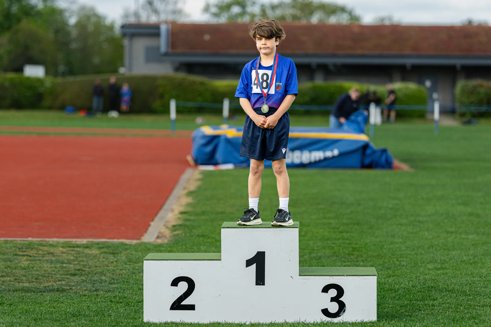 Brentwood Beagles athletes at the Brentwood Beagles AC Club Championships, 20 April 2026