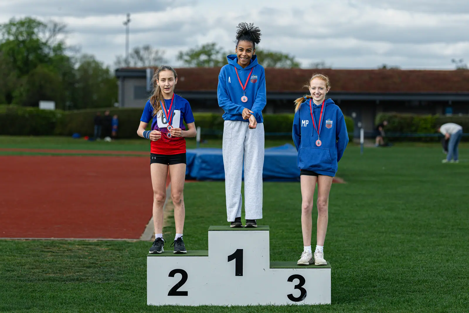 Brentwood Beagles athletes at the Brentwood Beagles AC Club Championships, 20 April 2026
