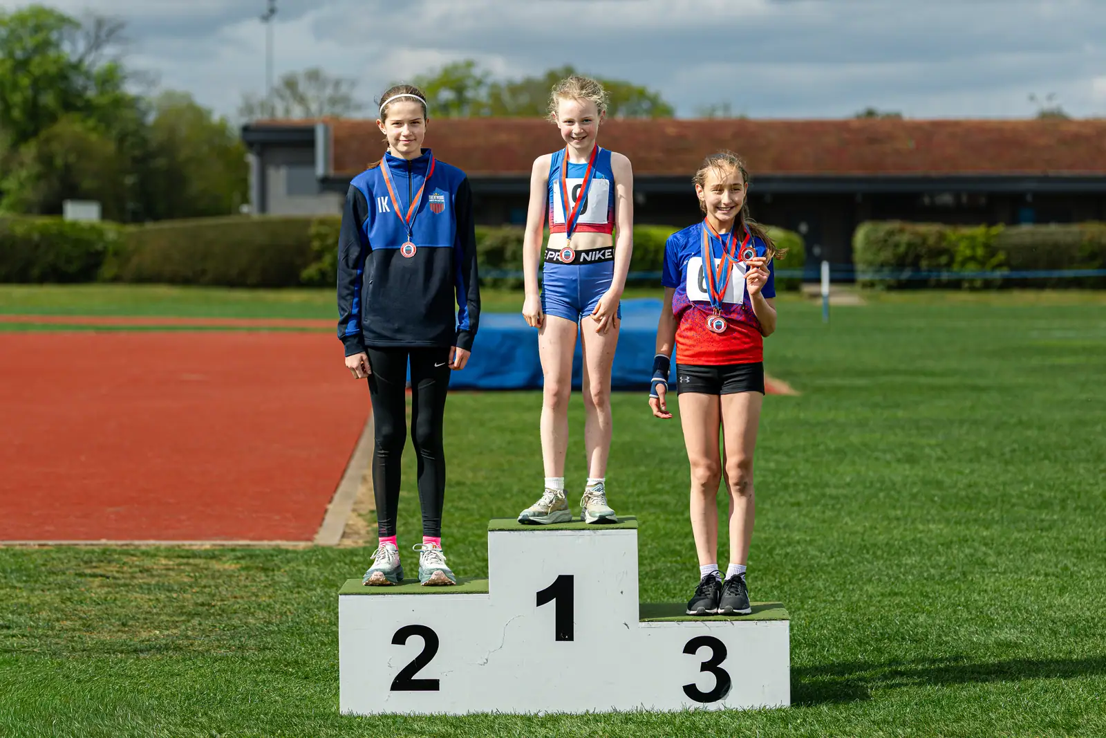 Brentwood Beagles athletes at the Brentwood Beagles AC Club Championships, 20 April 2026
