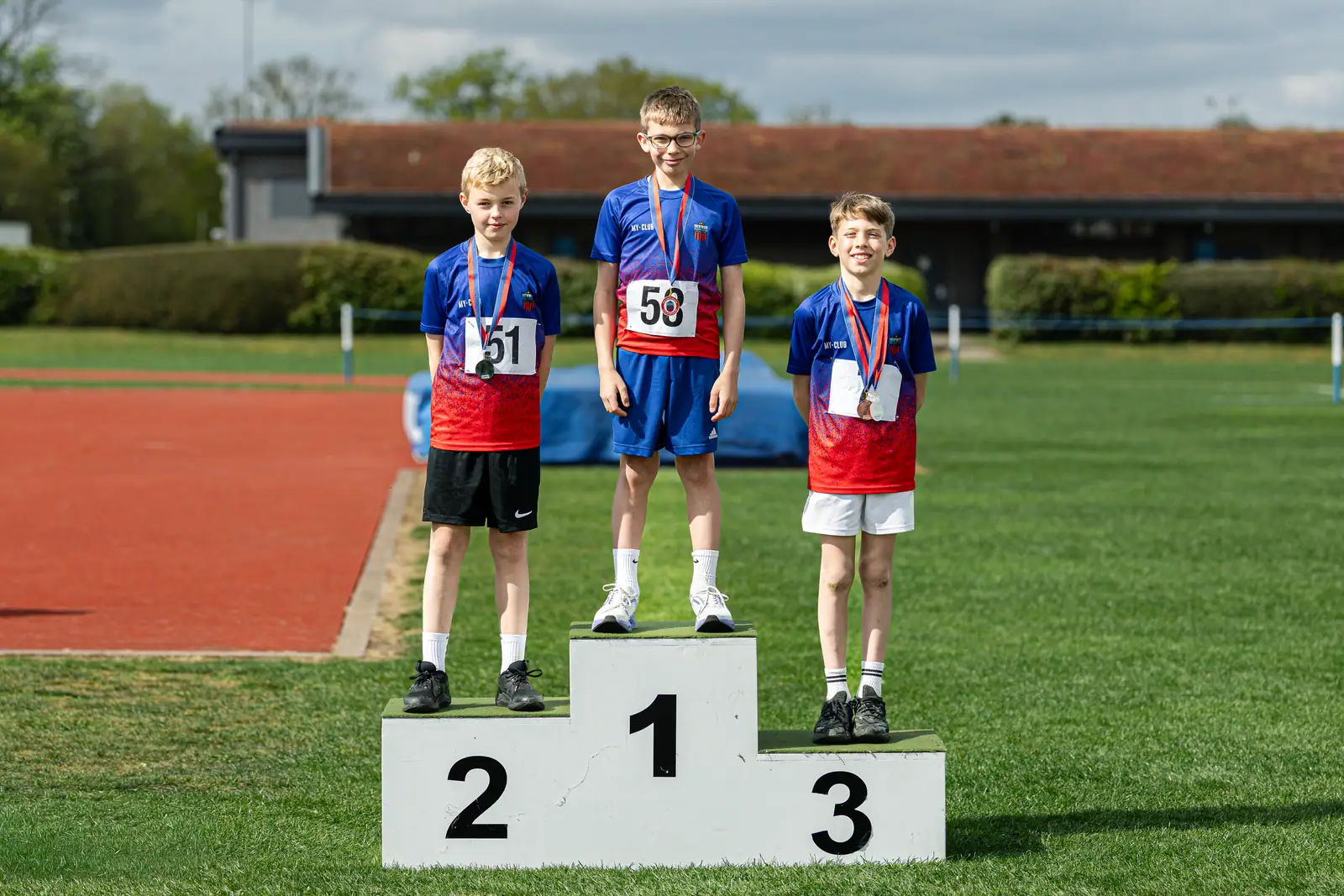 Brentwood Beagles athletes at the Brentwood Beagles AC Club Championships, 20 April 2026