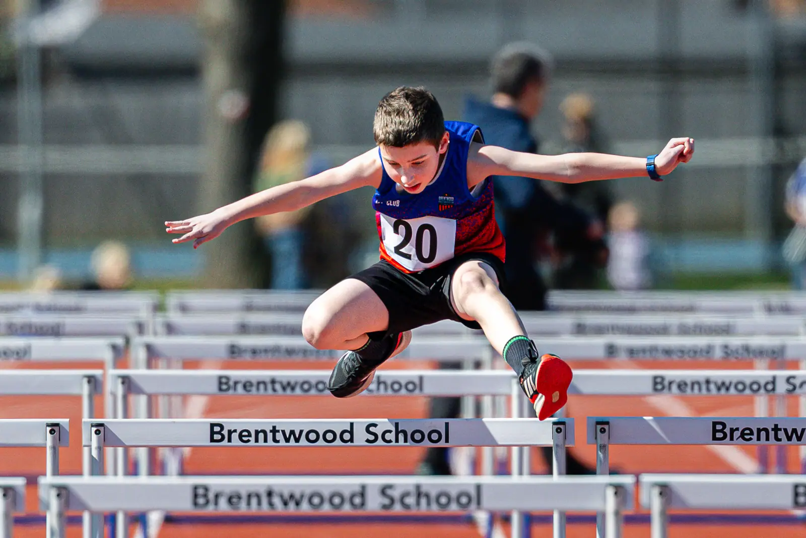 Brentwood Beagles athletes at the Brentwood Beagles AC Club Championships, 20 April 2026