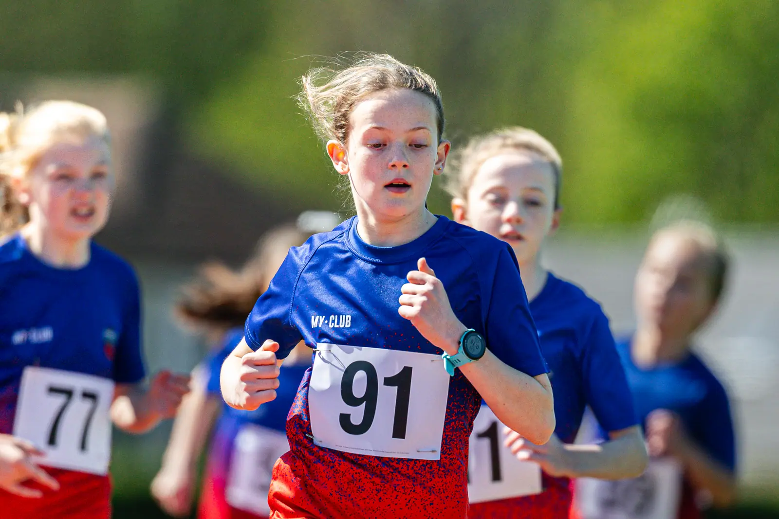 Brentwood Beagles athletes at the Brentwood Beagles AC Club Championships, 20 April 2026
