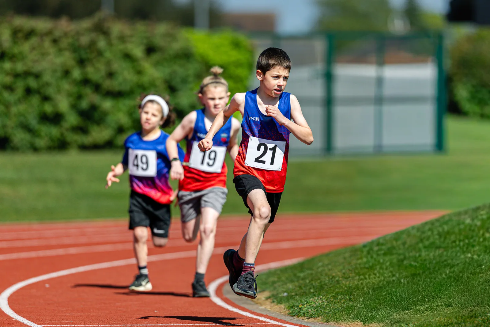 Brentwood Beagles athletes at the Brentwood Beagles AC Club Championships, 20 April 2026