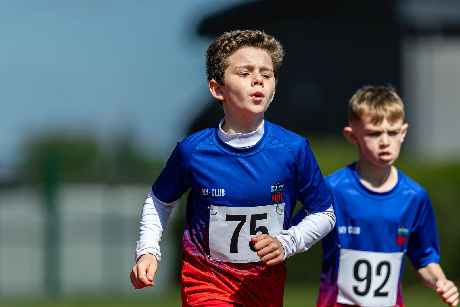 Brentwood Beagles athletes at the Brentwood Beagles AC Club Championships, 20 April 2026