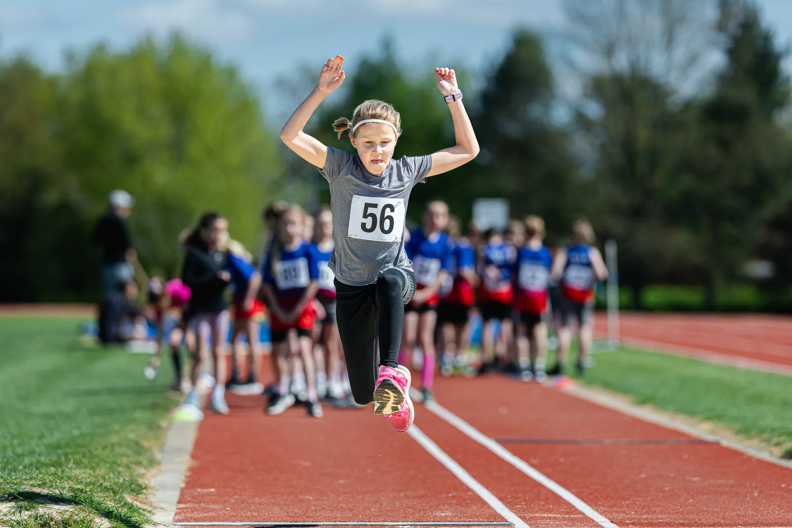 Brentwood Beagles athletes at the Brentwood Beagles AC Club Championships, 20 April 2026