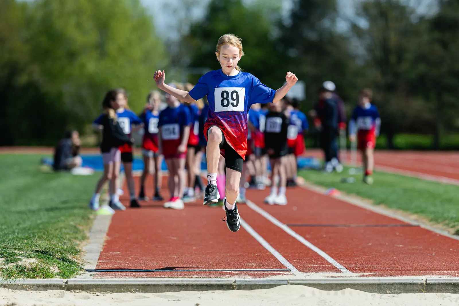 Brentwood Beagles athletes at the Brentwood Beagles AC Club Championships, 20 April 2026