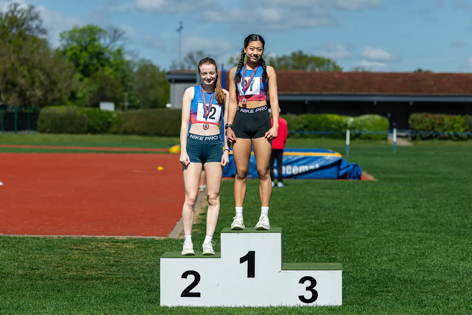 Brentwood Beagles athletes at the Brentwood Beagles AC Club Championships, 20 April 2026