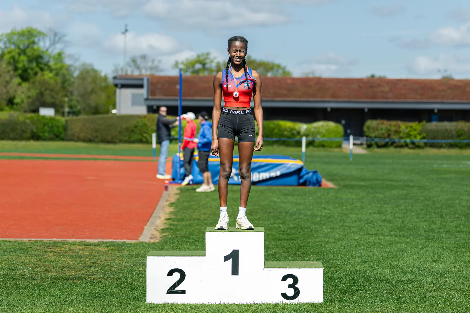 Brentwood Beagles athletes at the Brentwood Beagles AC Club Championships, 20 April 2026
