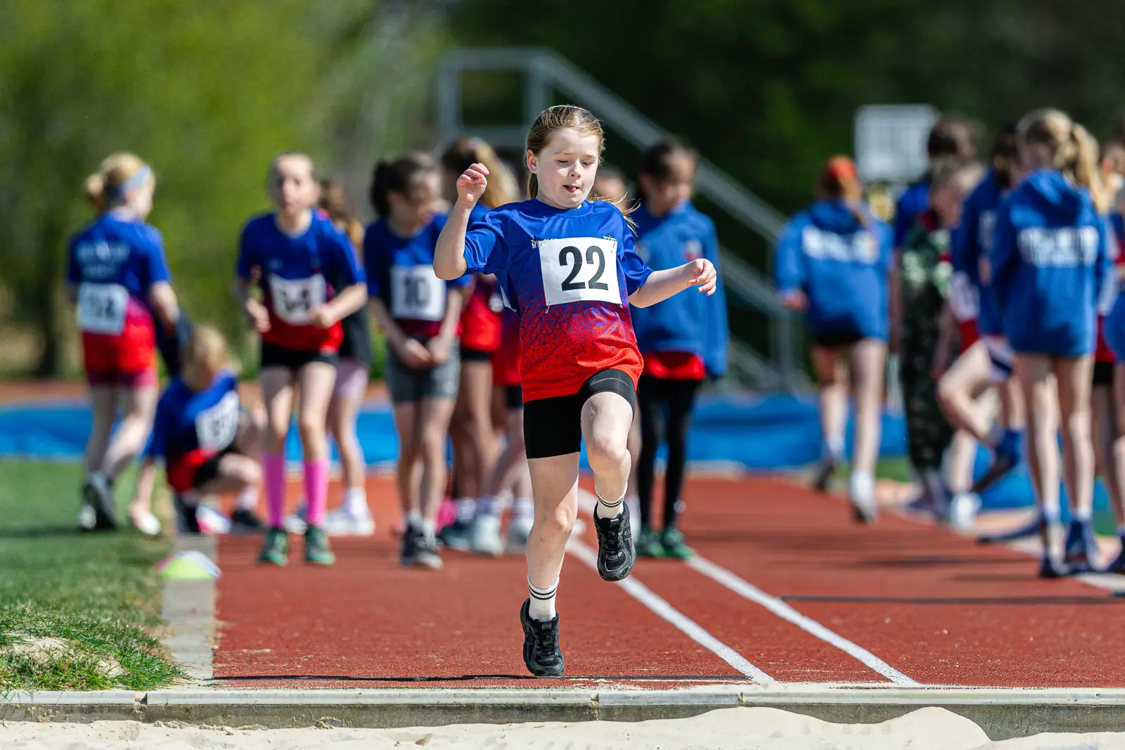 Brentwood Beagles athletes at the Brentwood Beagles AC Club Championships, 20 April 2026