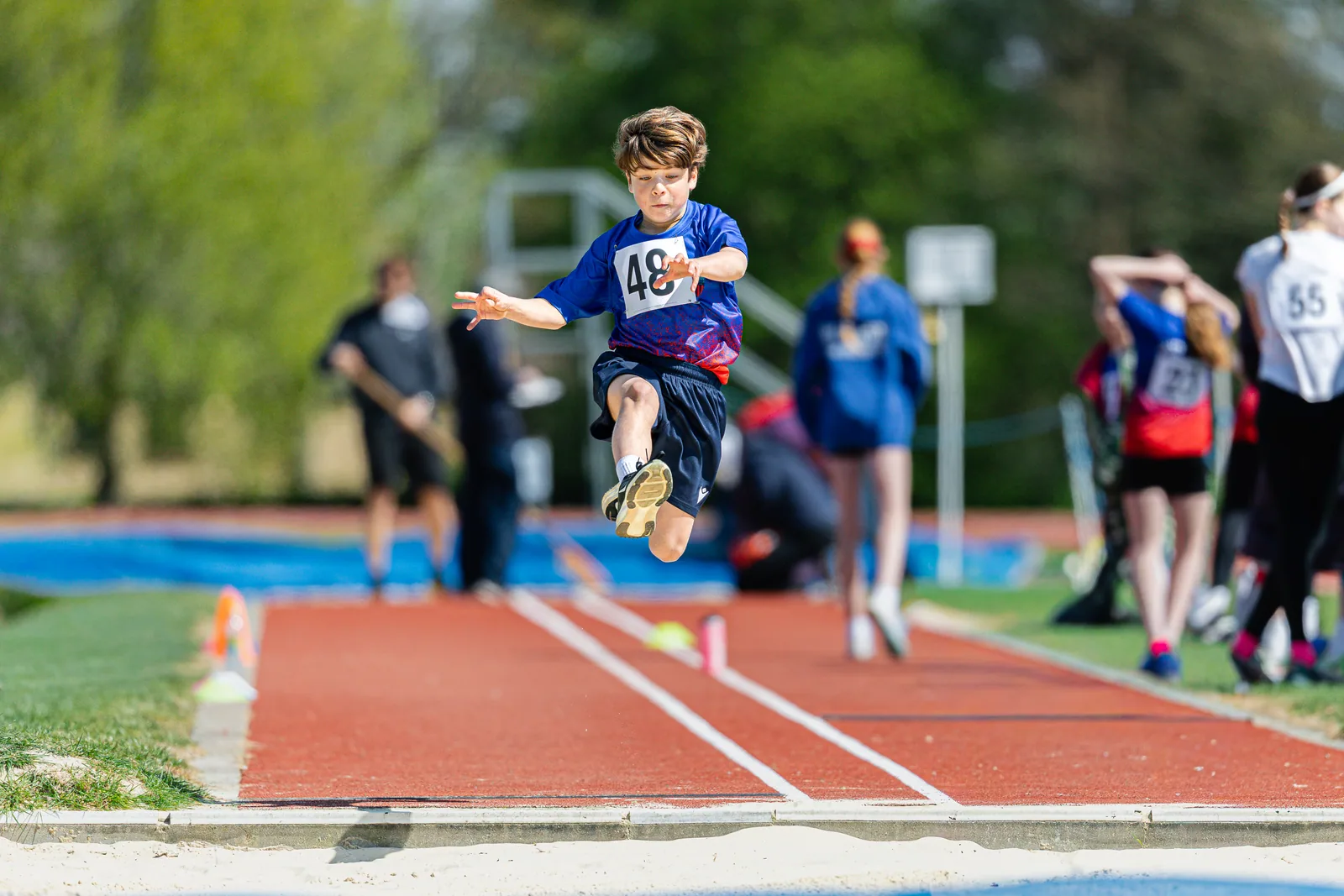 Brentwood Beagles athletes at the Brentwood Beagles AC Club Championships, 20 April 2026
