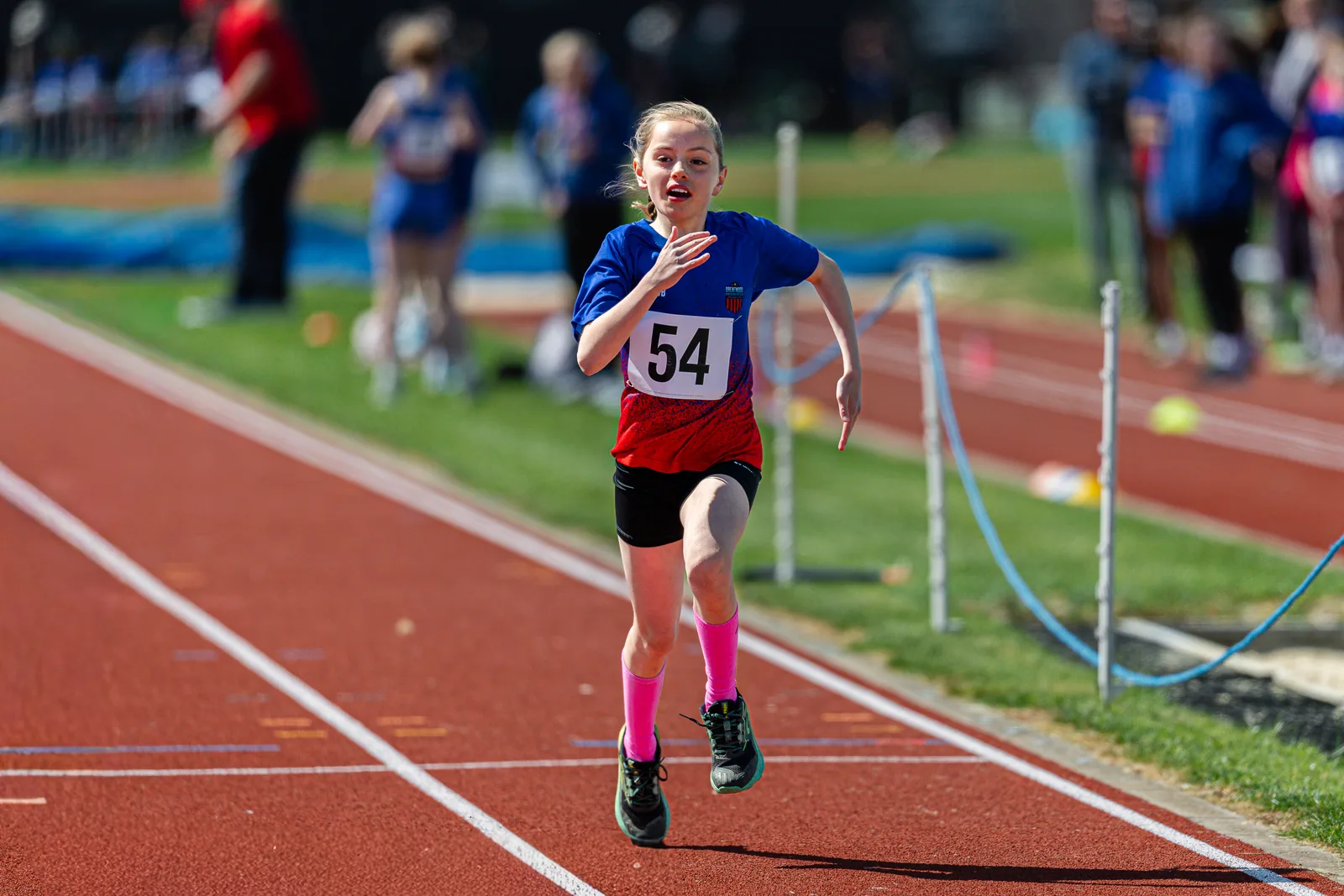 Brentwood Beagles athletes at the Brentwood Beagles AC Club Championships, 20 April 2026