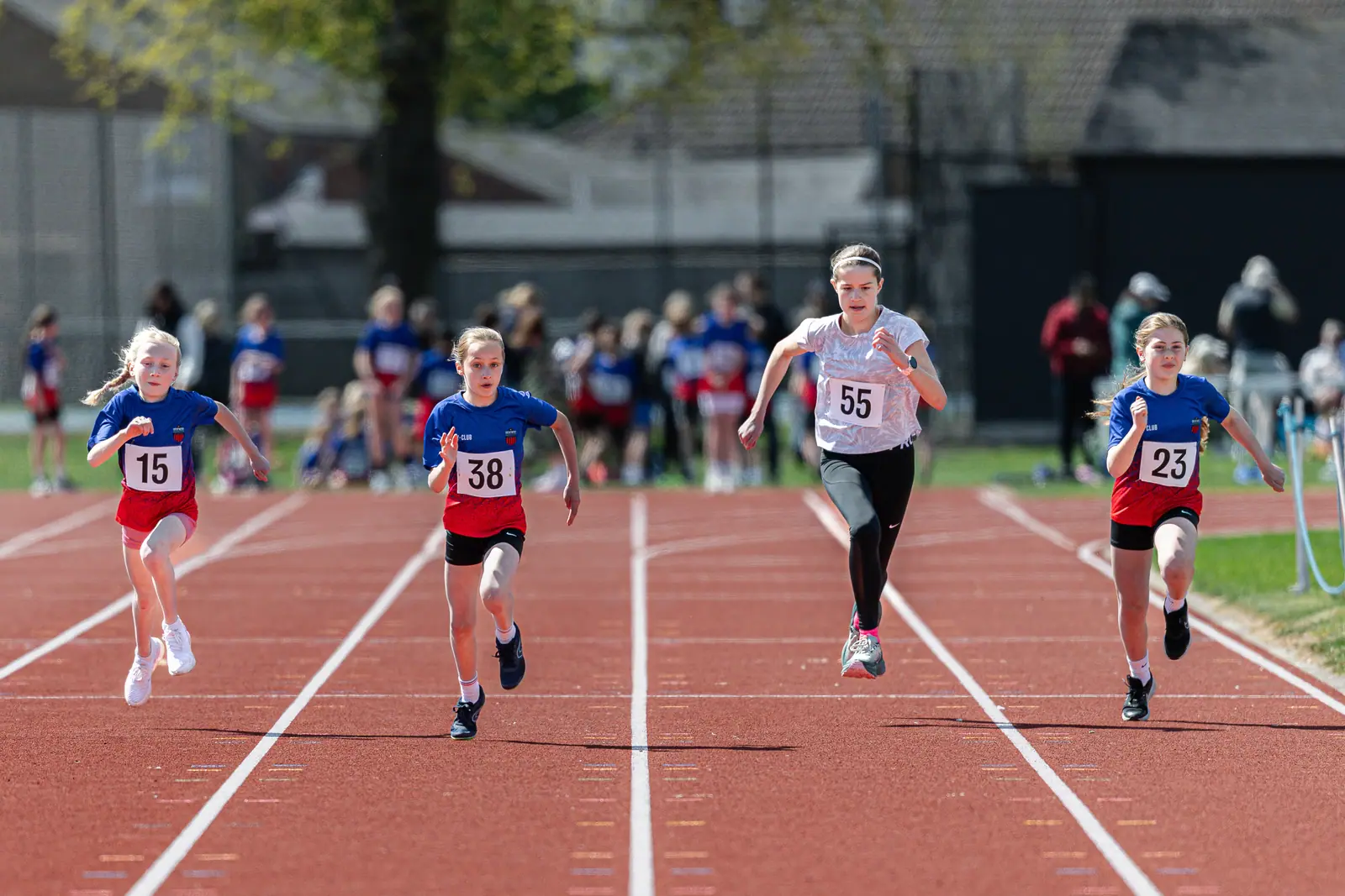 Brentwood Beagles athletes at the Brentwood Beagles AC Club Championships, 20 April 2026
