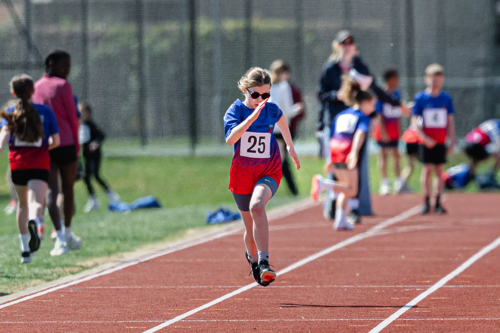 Brentwood Beagles athletes at the Brentwood Beagles AC Club Championships, 20 April 2026