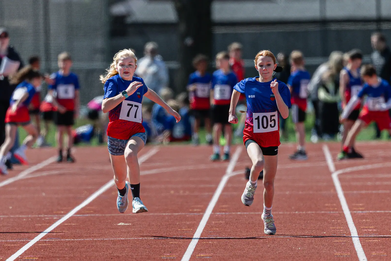 Brentwood Beagles athletes at the Brentwood Beagles AC Club Championships, 20 April 2026