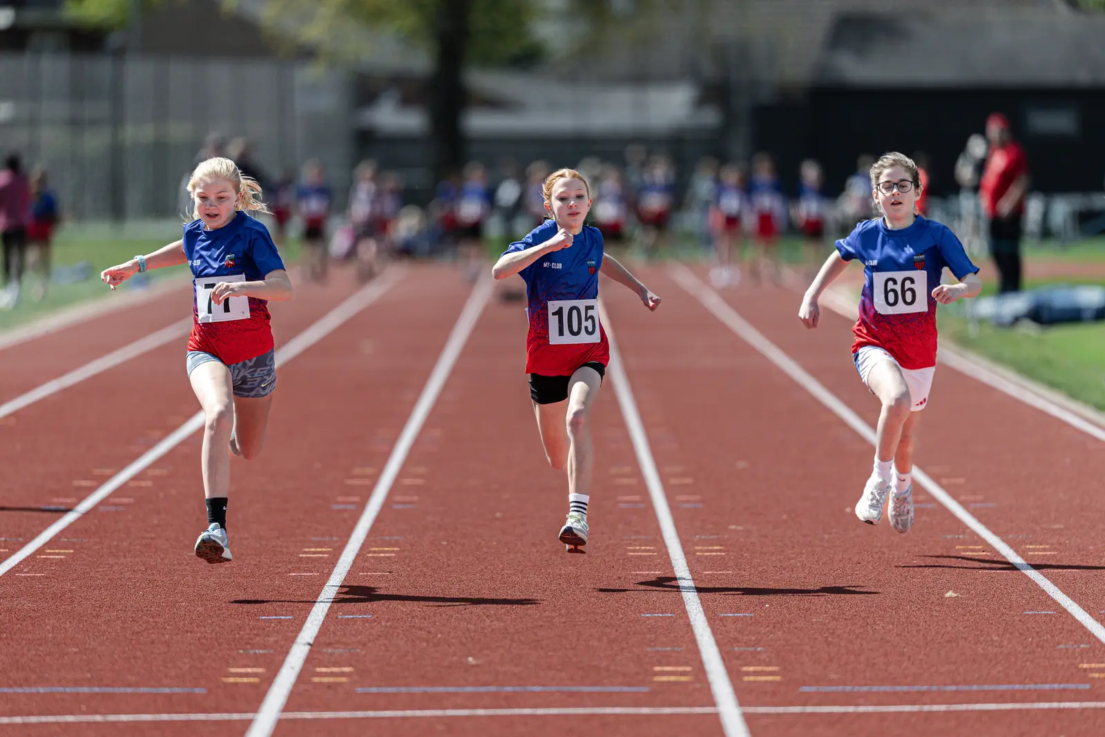 Brentwood Beagles athletes at the Brentwood Beagles AC Club Championships, 20 April 2026