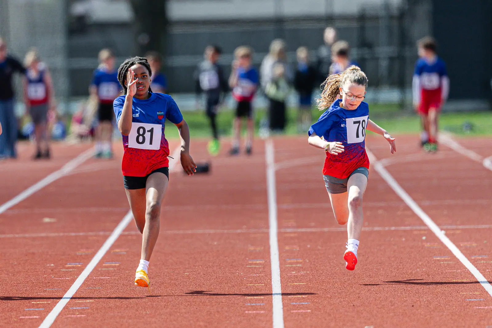 Brentwood Beagles athletes at the Brentwood Beagles AC Club Championships, 20 April 2026