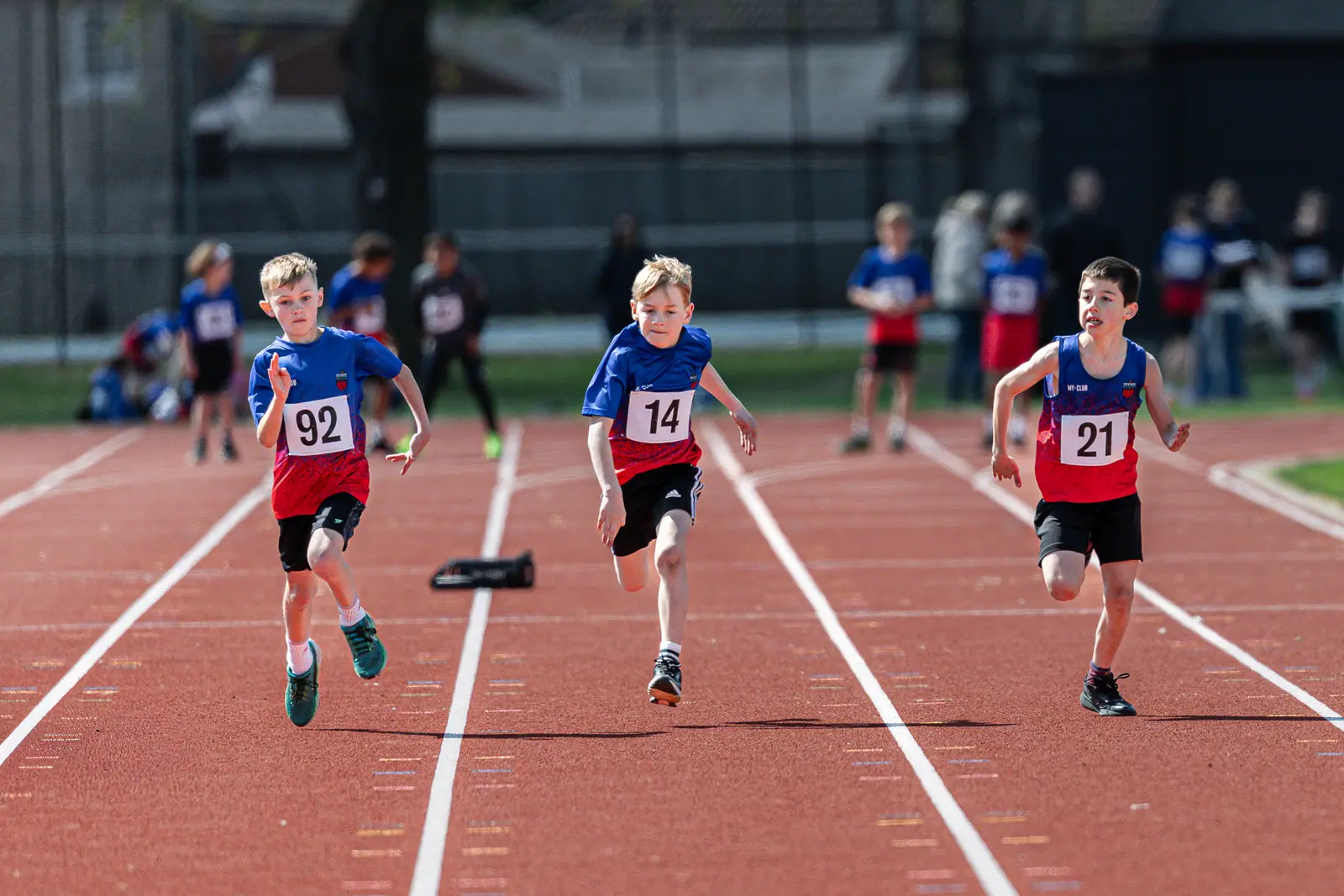 Brentwood Beagles athletes at the Brentwood Beagles AC Club Championships, 20 April 2026