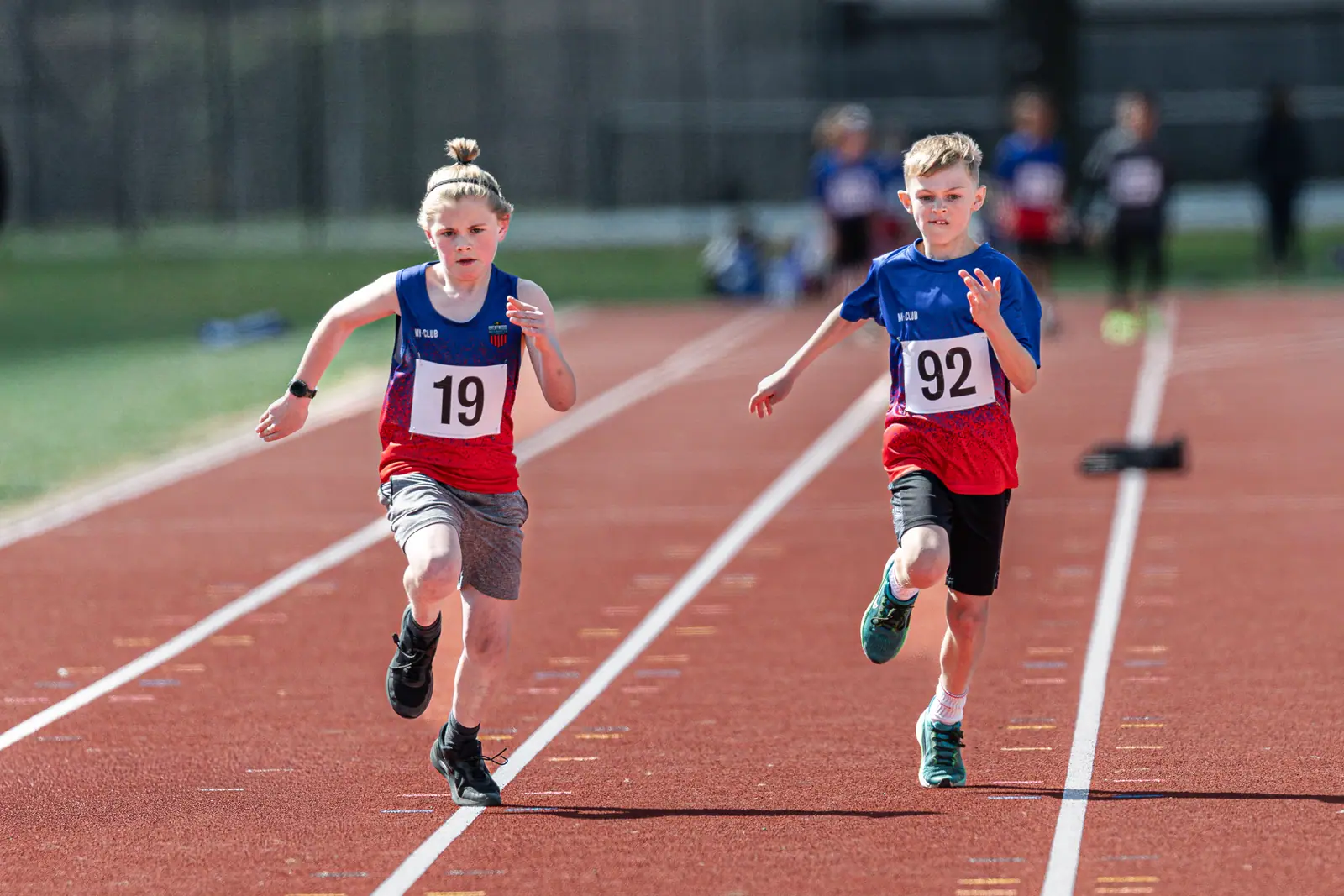 Brentwood Beagles athletes at the Brentwood Beagles AC Club Championships, 20 April 2026