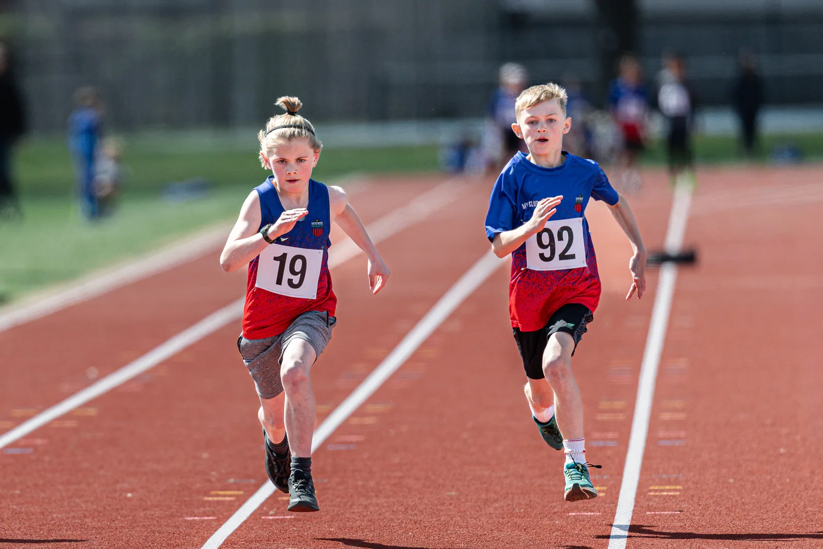 Brentwood Beagles athletes at the Brentwood Beagles AC Club Championships, 20 April 2026