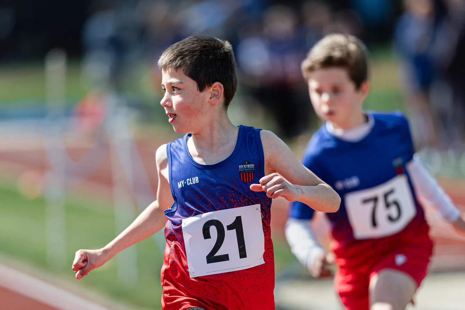 Brentwood Beagles athletes at the Brentwood Beagles AC Club Championships, 20 April 2026