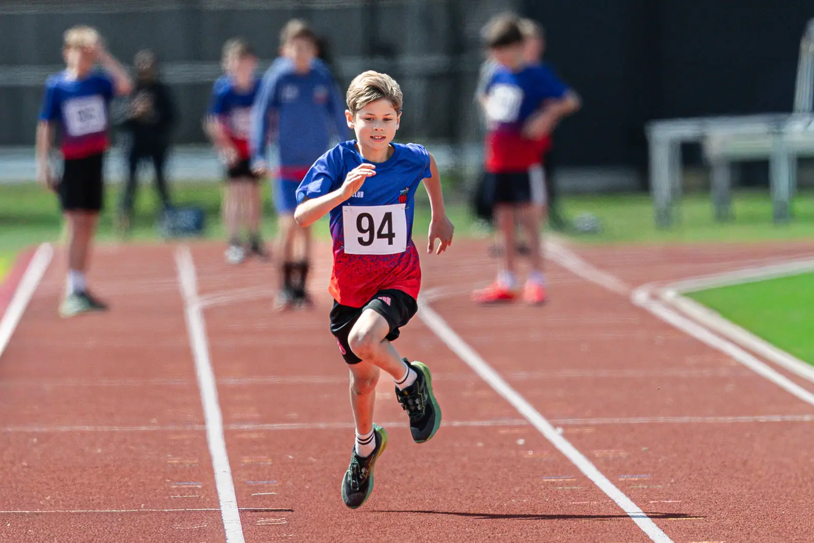 Brentwood Beagles athletes at the Brentwood Beagles AC Club Championships, 20 April 2026