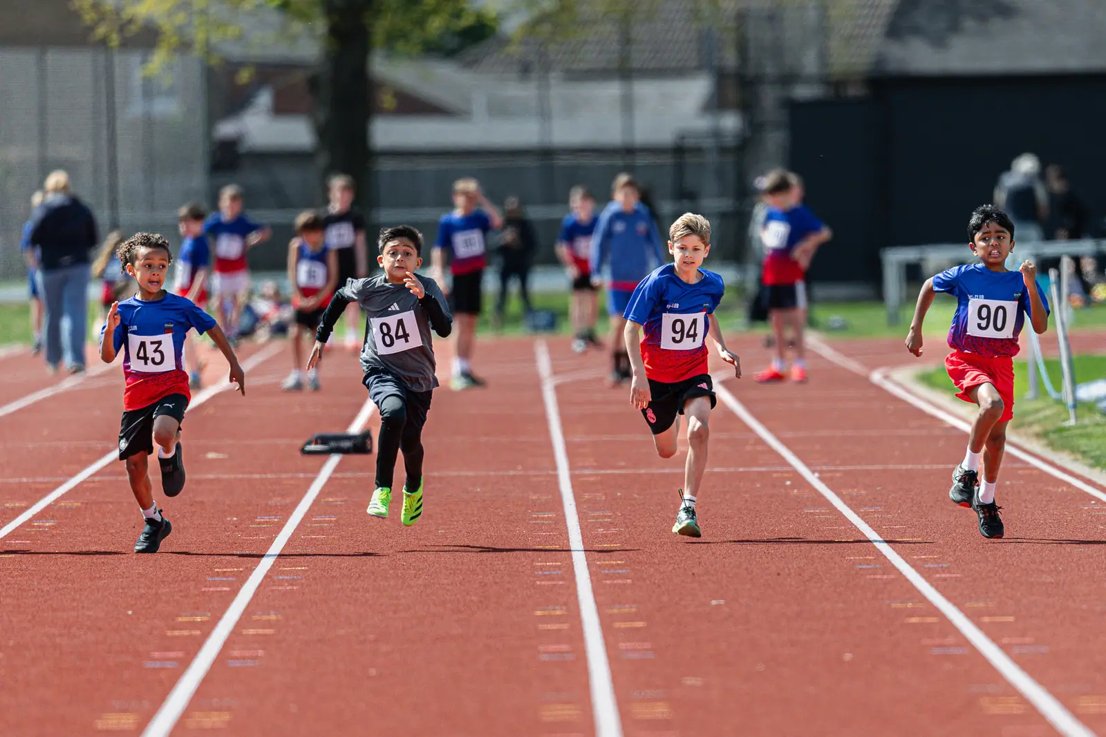 Brentwood Beagles athletes at the Brentwood Beagles AC Club Championships, 20 April 2026