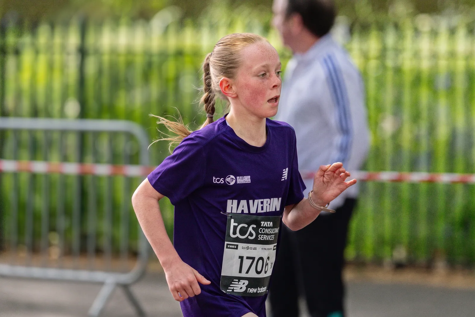Brentwood Beagles athletes at the Mini London Marathon, London, 25 April 2026