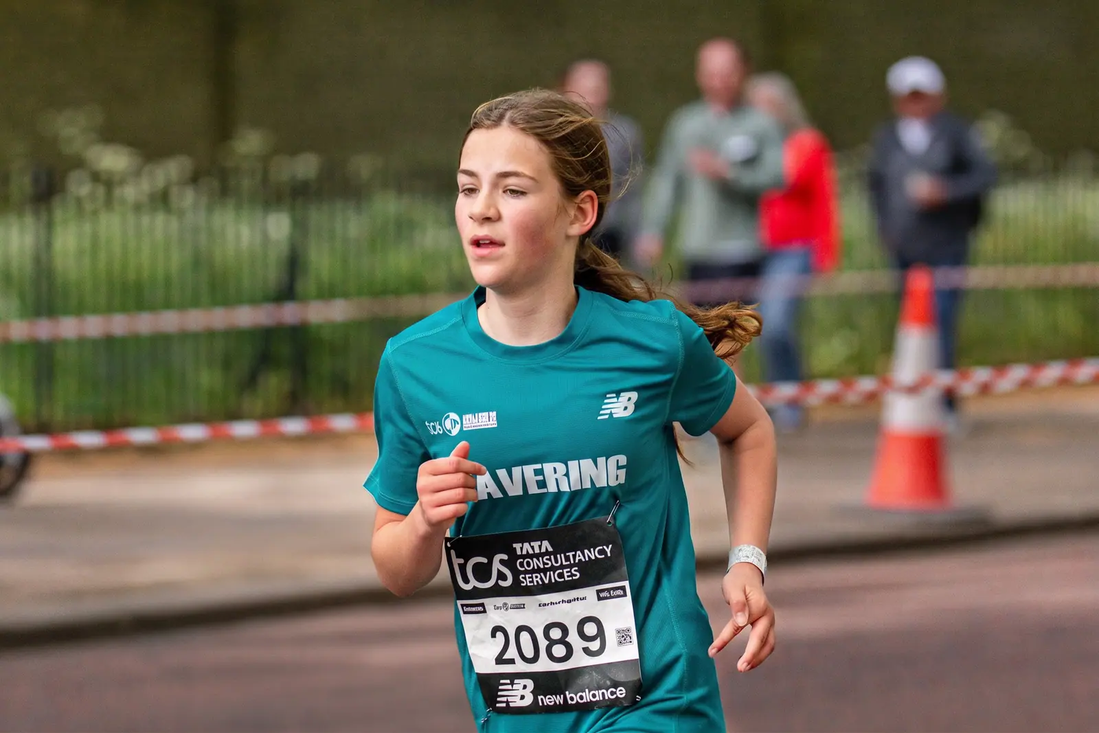 Brentwood Beagles athletes at the Mini London Marathon, London, 25 April 2026