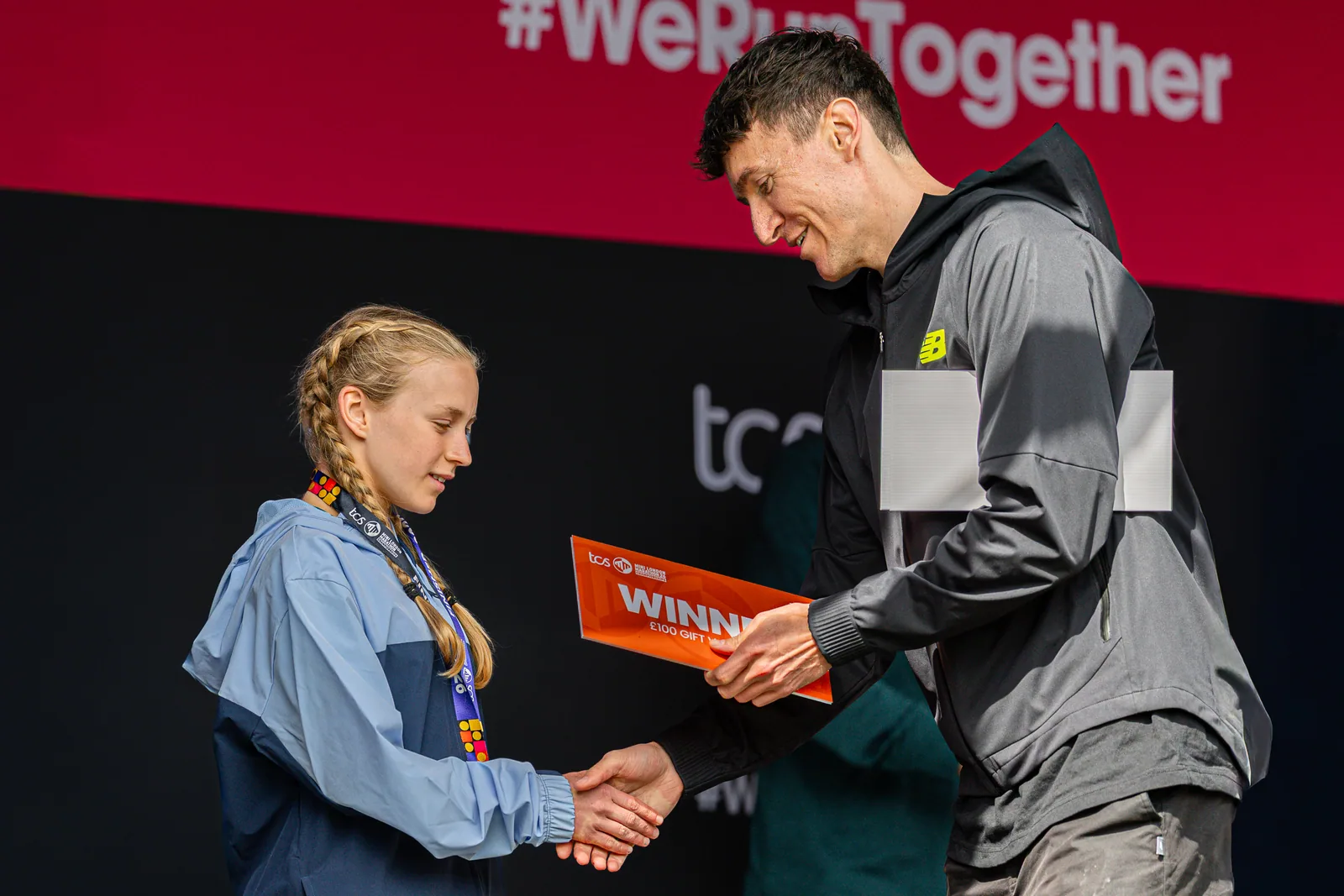Brentwood Beagles athletes at the Mini London Marathon, London, 25 April 2026