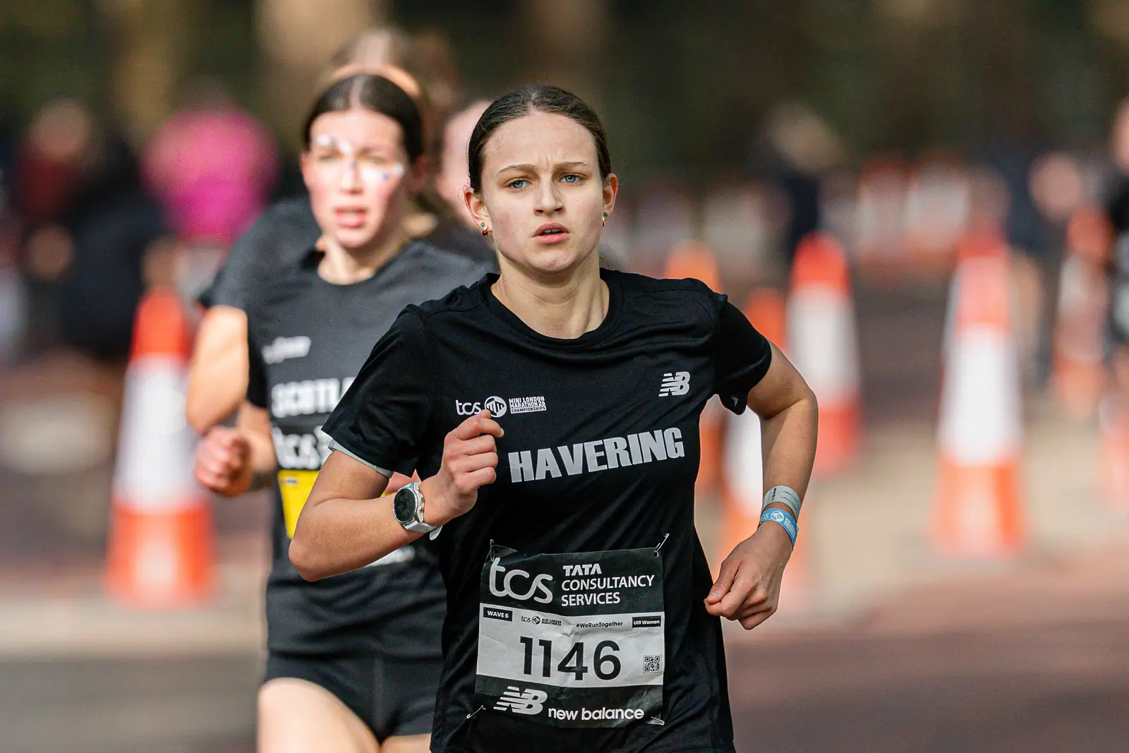 Brentwood Beagles athletes at the Mini London Marathon, London, 25 April 2026