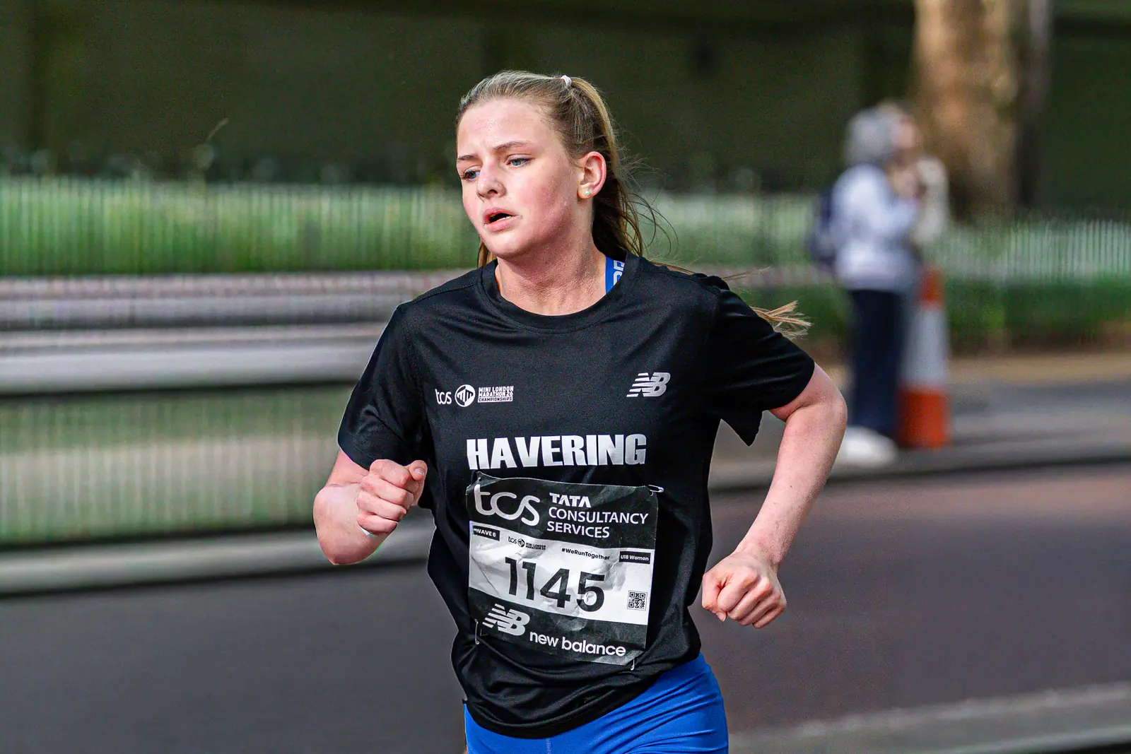 Brentwood Beagles athletes at the Mini London Marathon, London, 25 April 2026