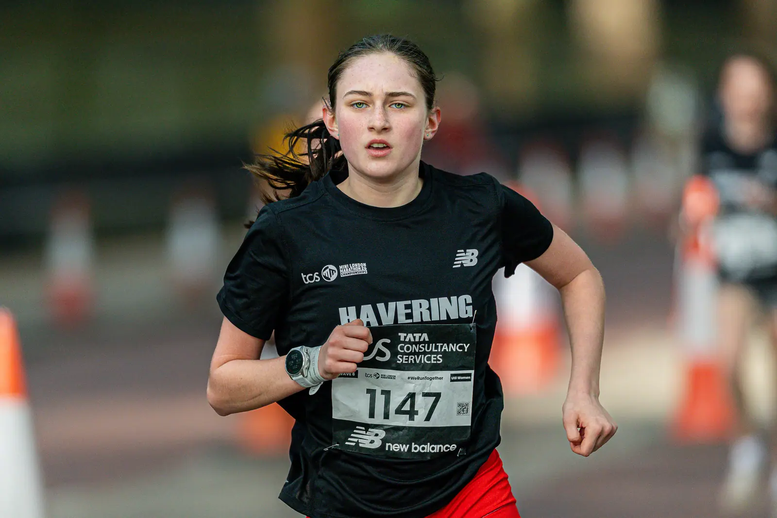 Brentwood Beagles athletes at the Mini London Marathon, London, 25 April 2026