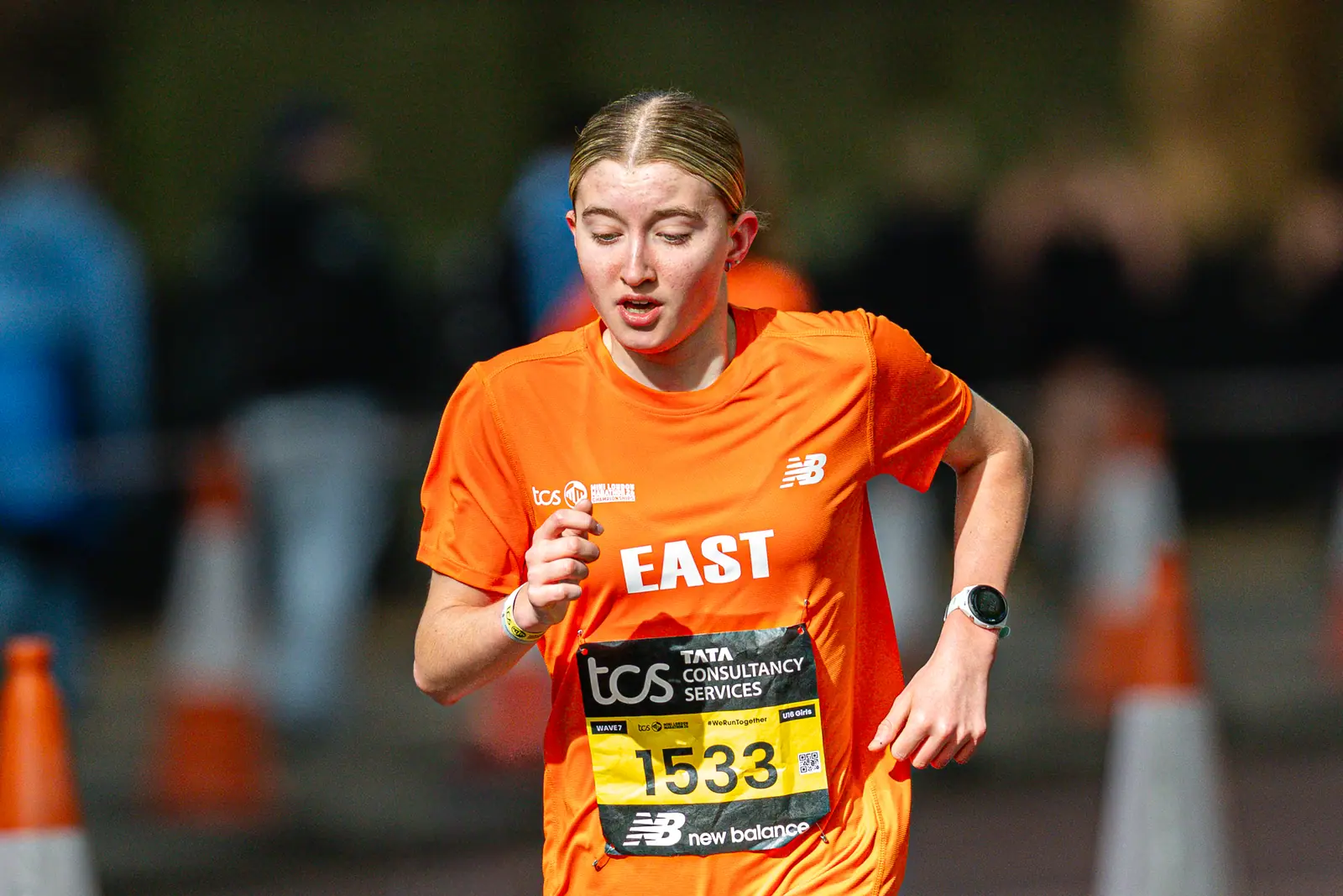 Brentwood Beagles athletes at the Mini London Marathon, London, 25 April 2026