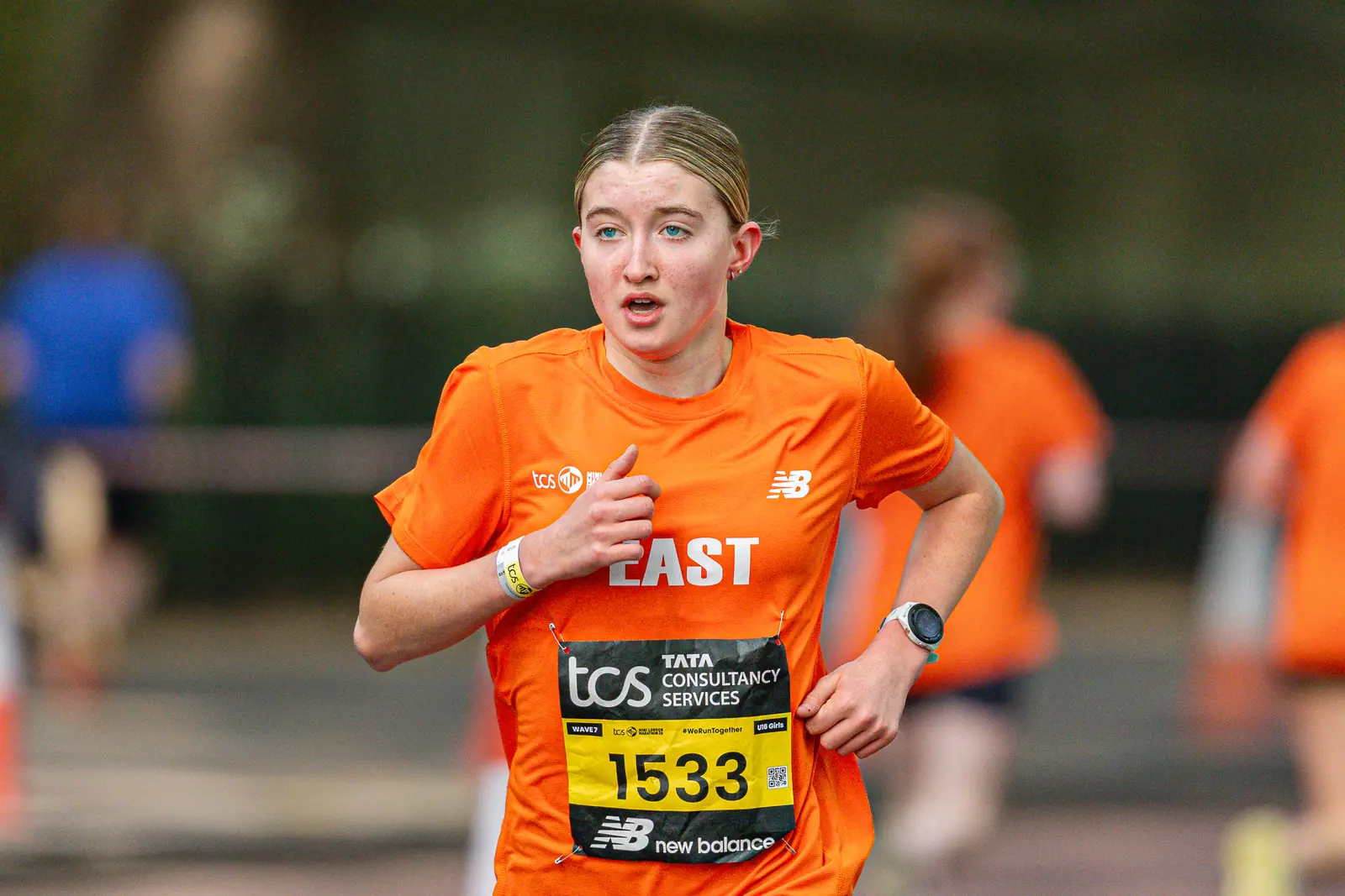 Brentwood Beagles athletes at the Mini London Marathon, London, 25 April 2026