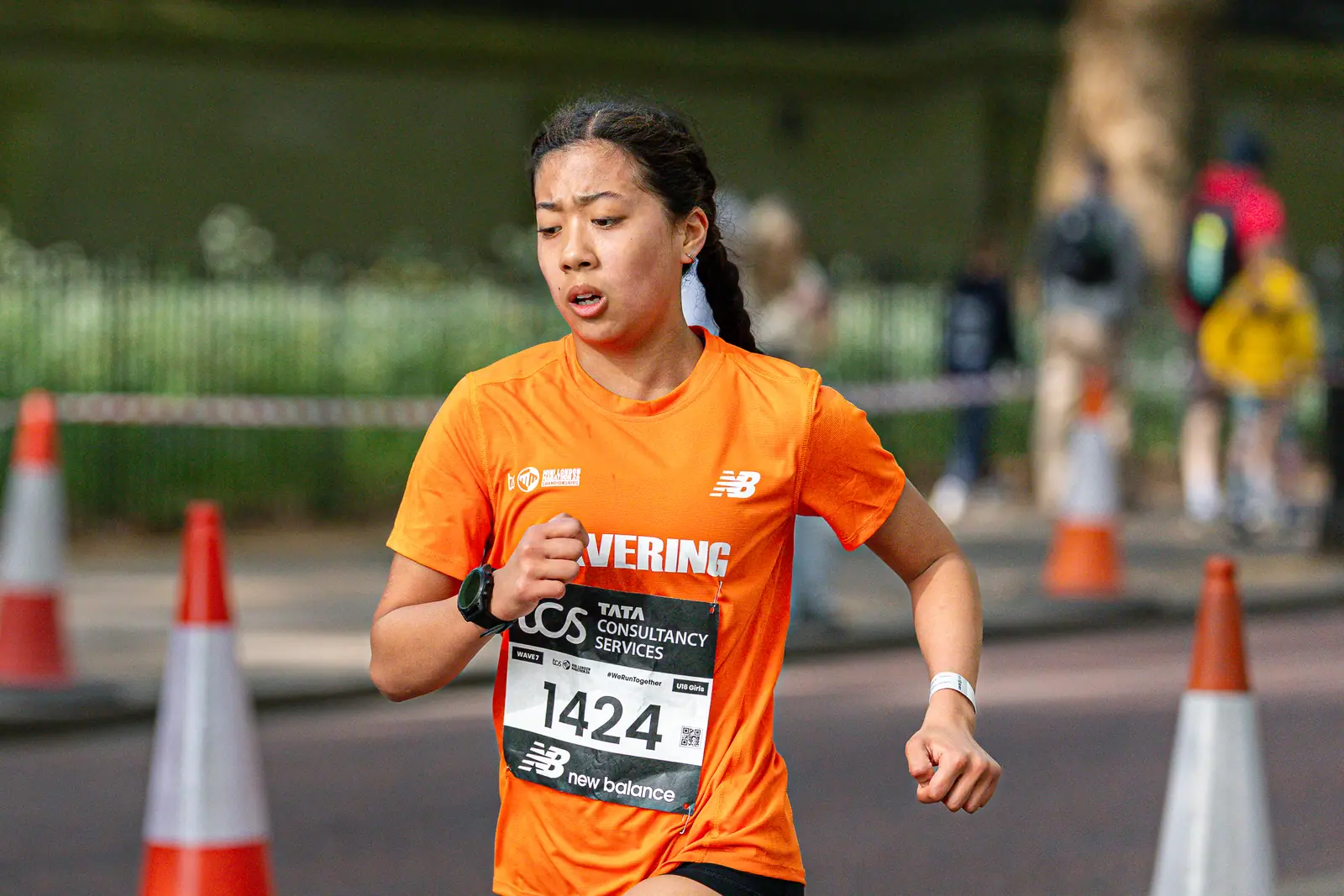 Brentwood Beagles athletes at the Mini London Marathon, London, 25 April 2026