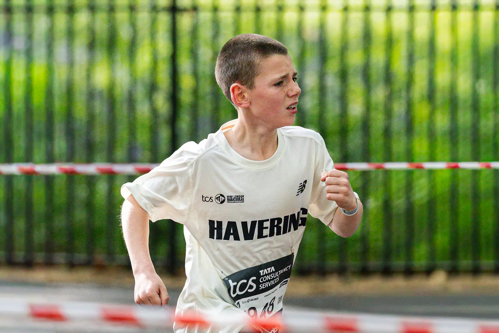 Brentwood Beagles athletes at the Mini London Marathon, London, 25 April 2026
