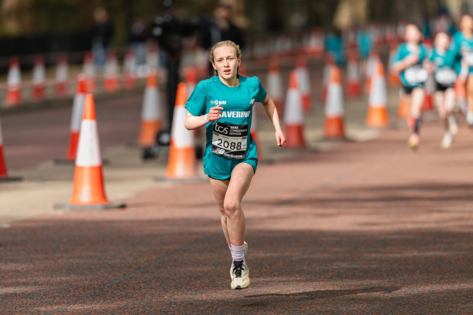 Brentwood Beagles athletes at the Mini London Marathon, London, 25 April 2026