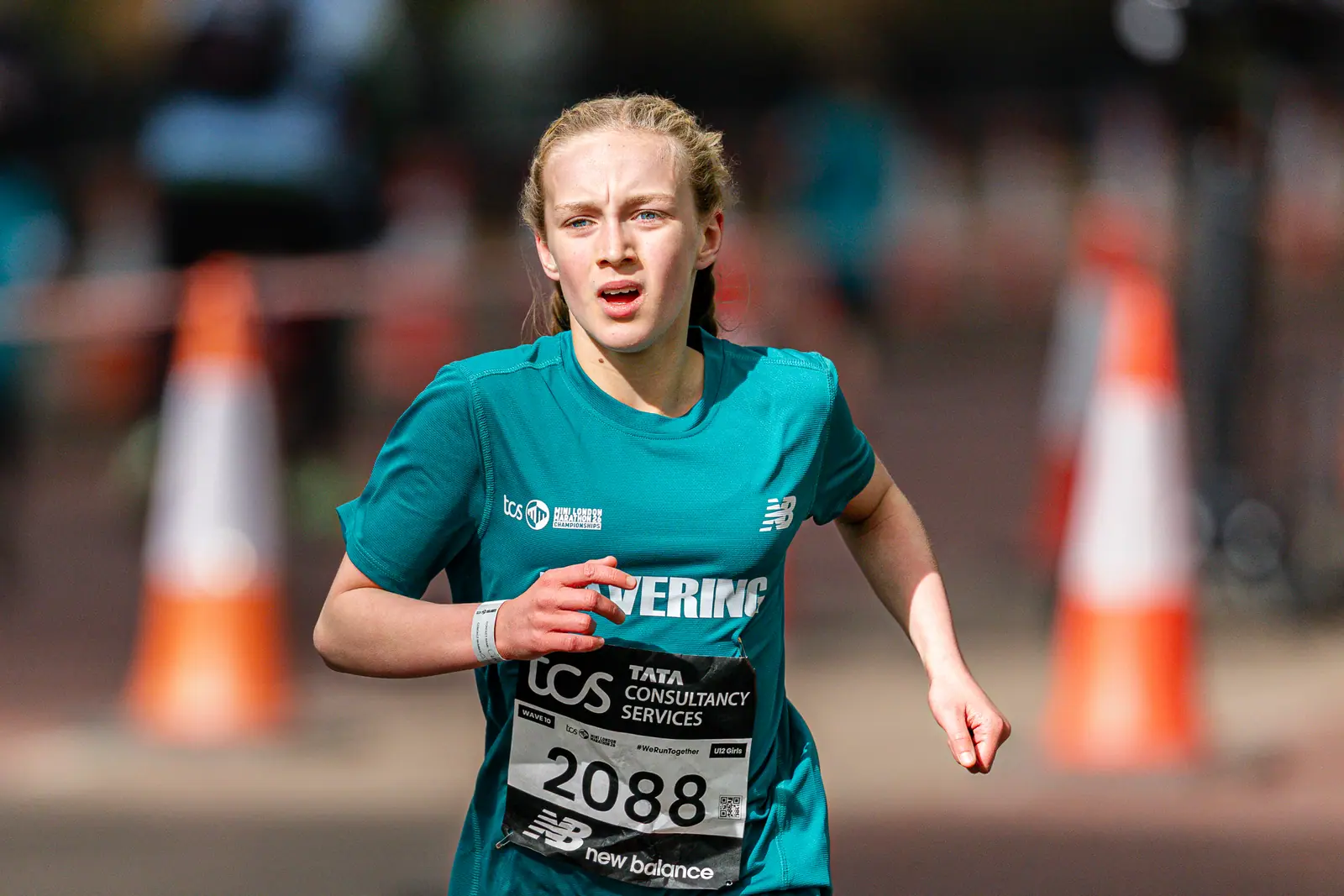 Brentwood Beagles athletes at the Mini London Marathon, London, 25 April 2026