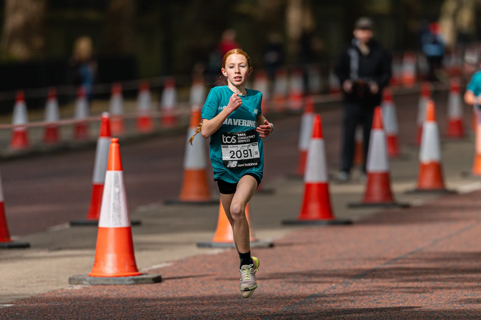 Brentwood Beagles athletes at the Mini London Marathon, London, 25 April 2026