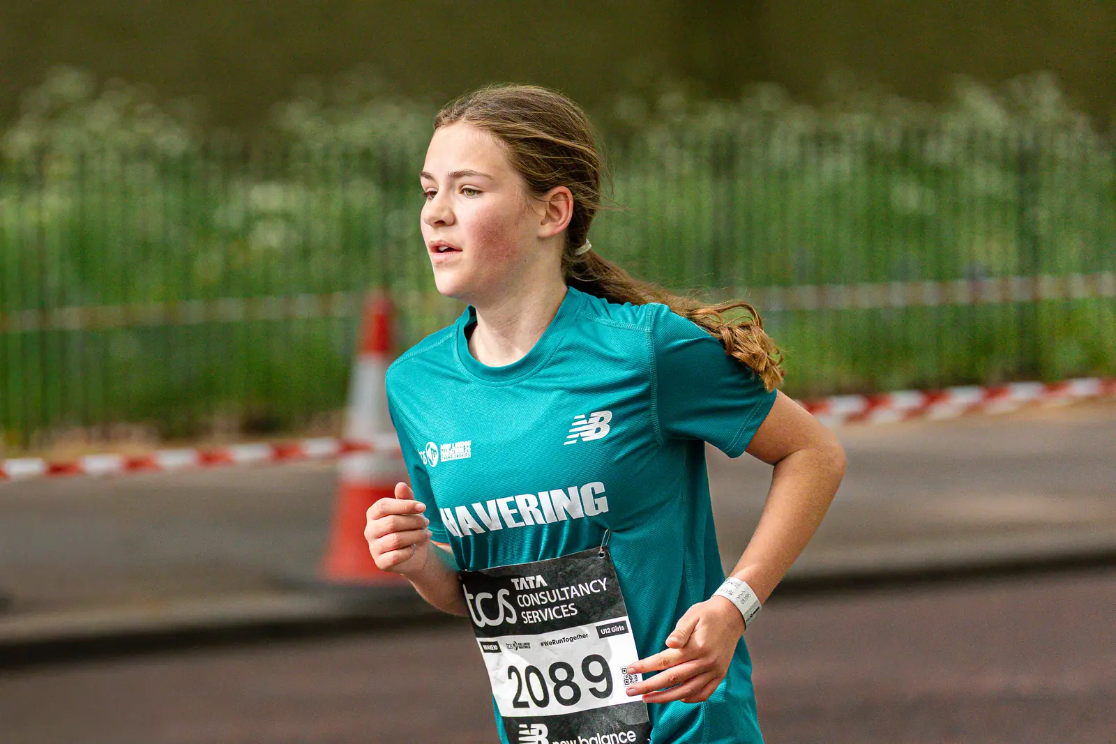 Brentwood Beagles athletes at the Mini London Marathon, London, 25 April 2026