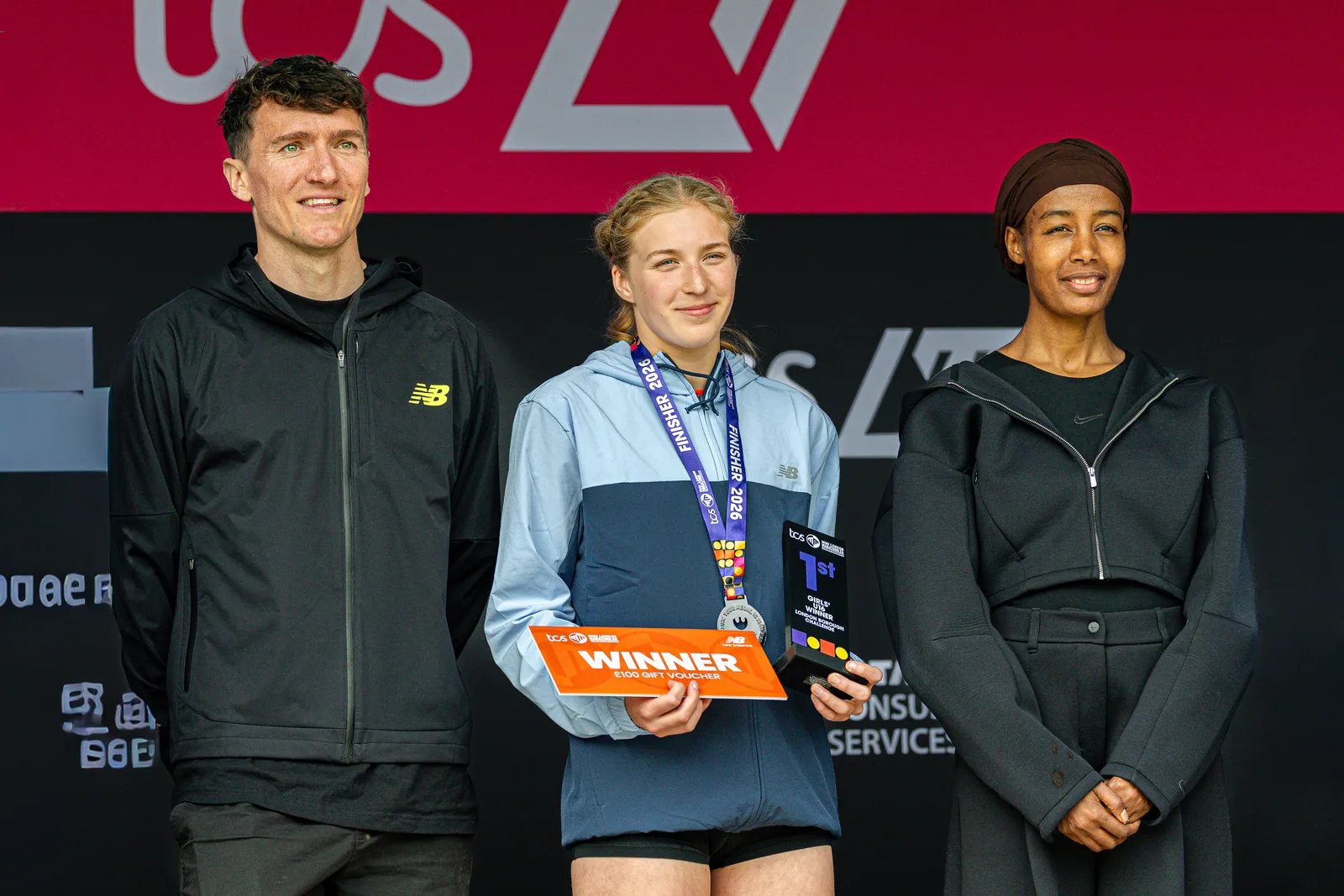 Brentwood Beagles athletes at the Mini London Marathon, London, 25 April 2026