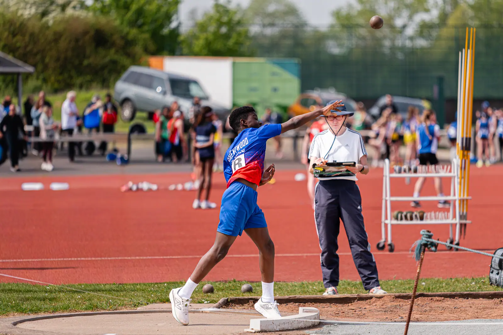 Brentwood Beagles athletes at the Eastern Young Athletes League (EYAL) - Match 1, Basildon, 26 April 2026