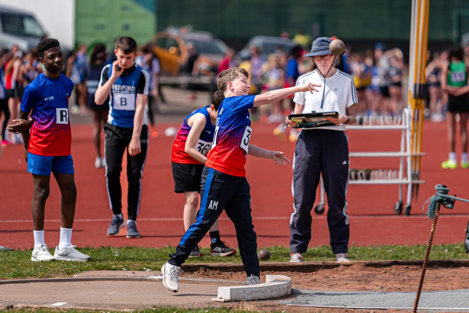 Brentwood Beagles athletes at the Eastern Young Athletes League (EYAL) - Match 1, Basildon, 26 April 2026