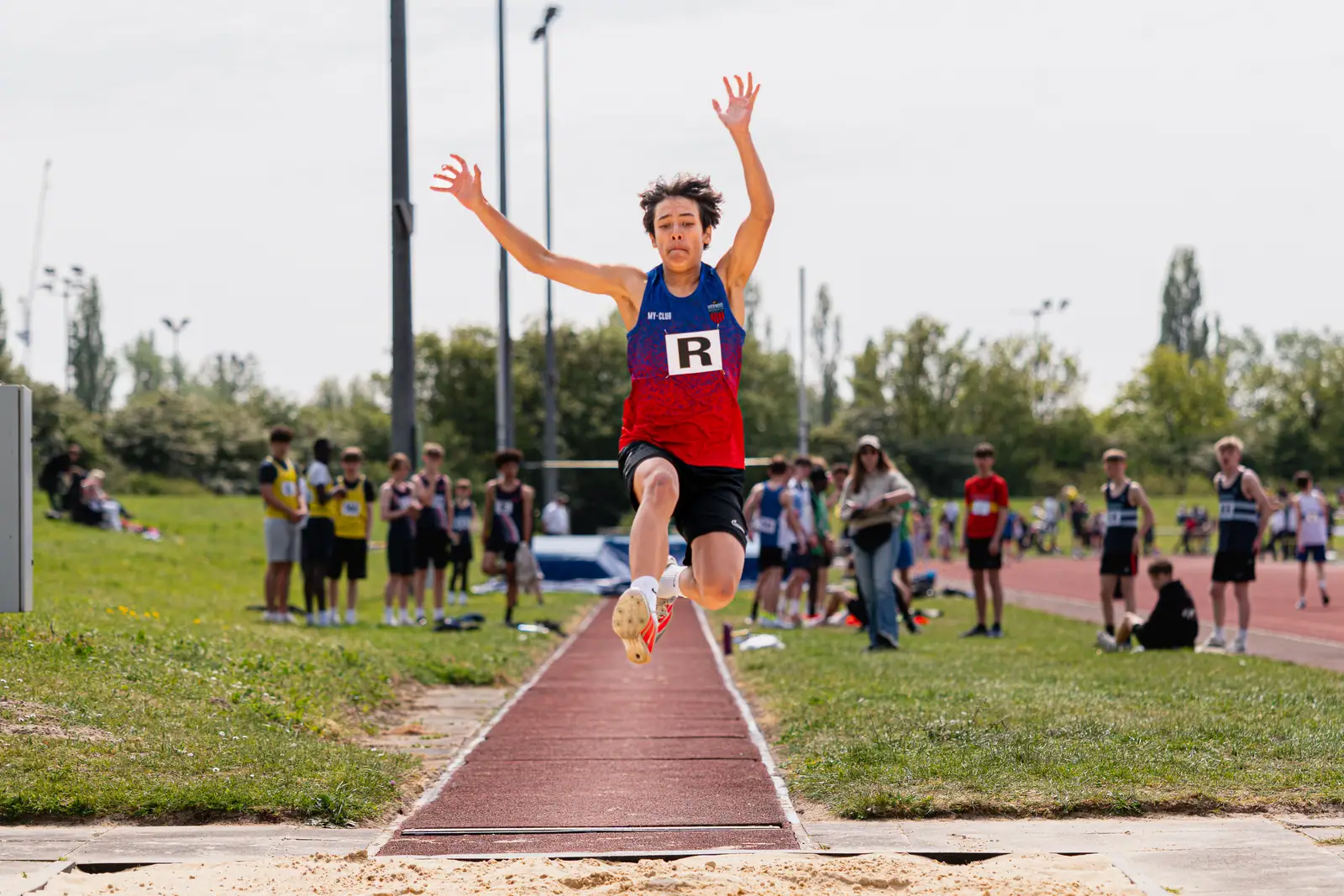 Brentwood Beagles athletes at the Eastern Young Athletes League (EYAL) - Match 1, Basildon, 26 April 2026