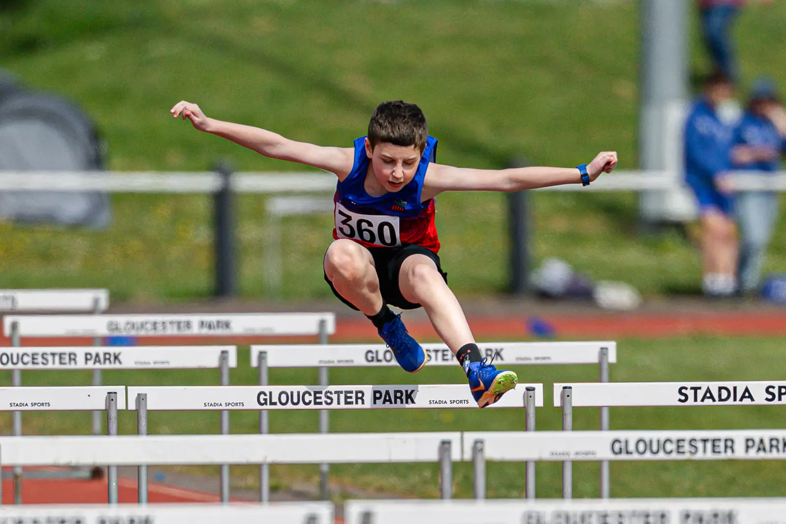 Brentwood Beagles athletes at the Eastern Young Athletes League (EYAL) - Match 1, Basildon, 26 April 2026
