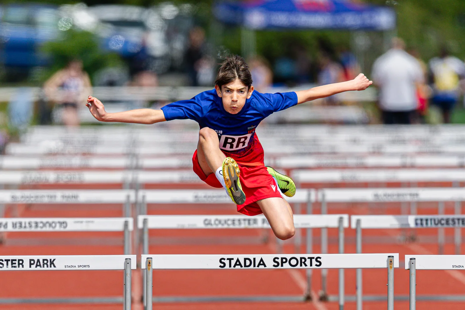 Brentwood Beagles athletes at the Eastern Young Athletes League (EYAL) - Match 1, Basildon, 26 April 2026