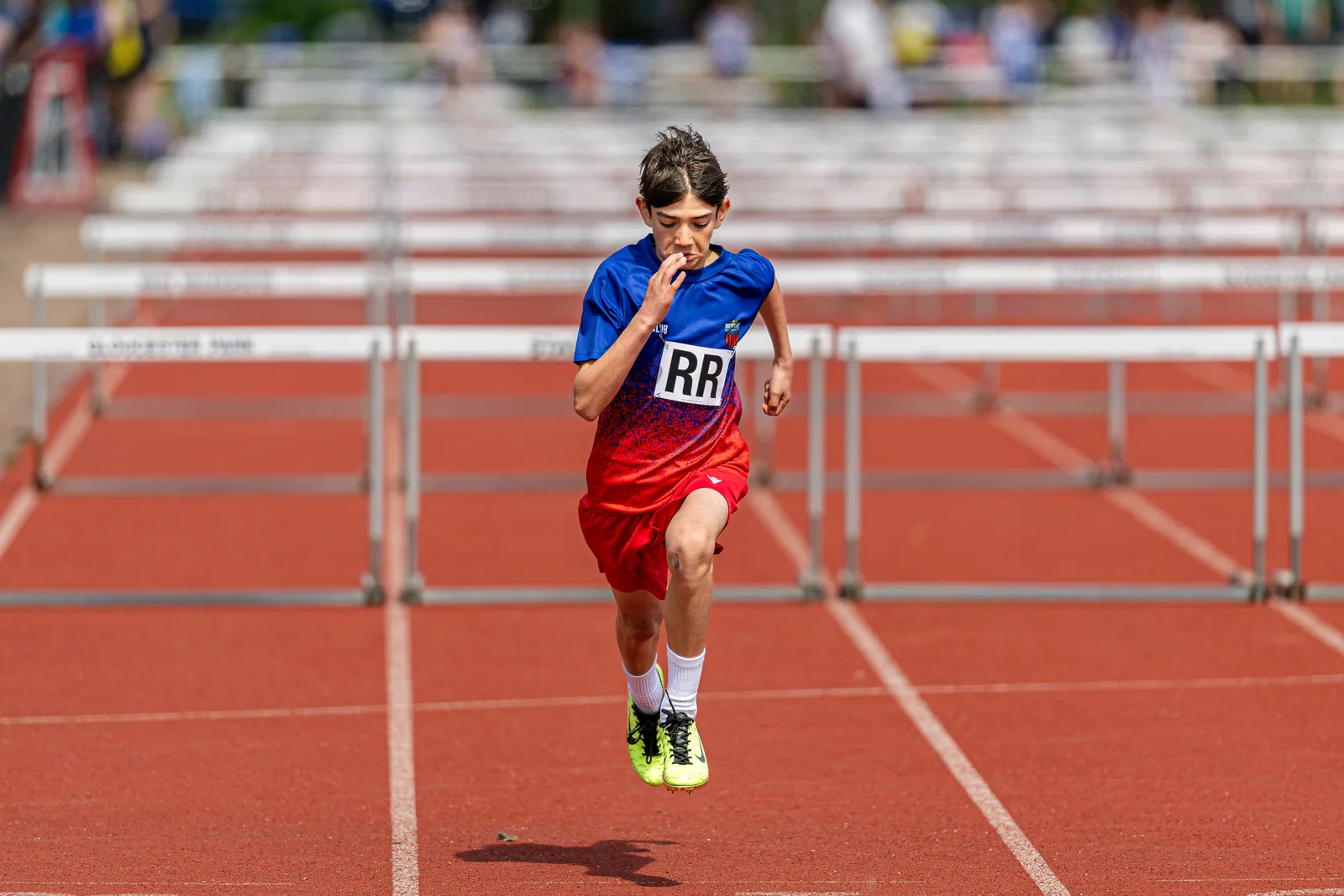 Brentwood Beagles athletes at the Eastern Young Athletes League (EYAL) - Match 1, Basildon, 26 April 2026