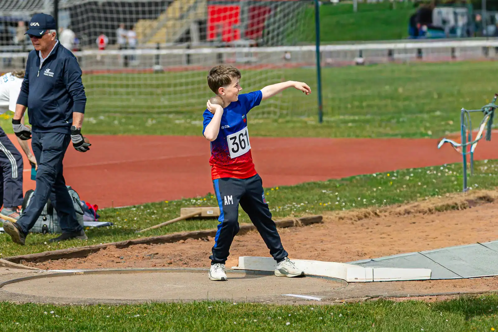 Brentwood Beagles athletes at the Eastern Young Athletes League (EYAL) - Match 1, Basildon, 26 April 2026
