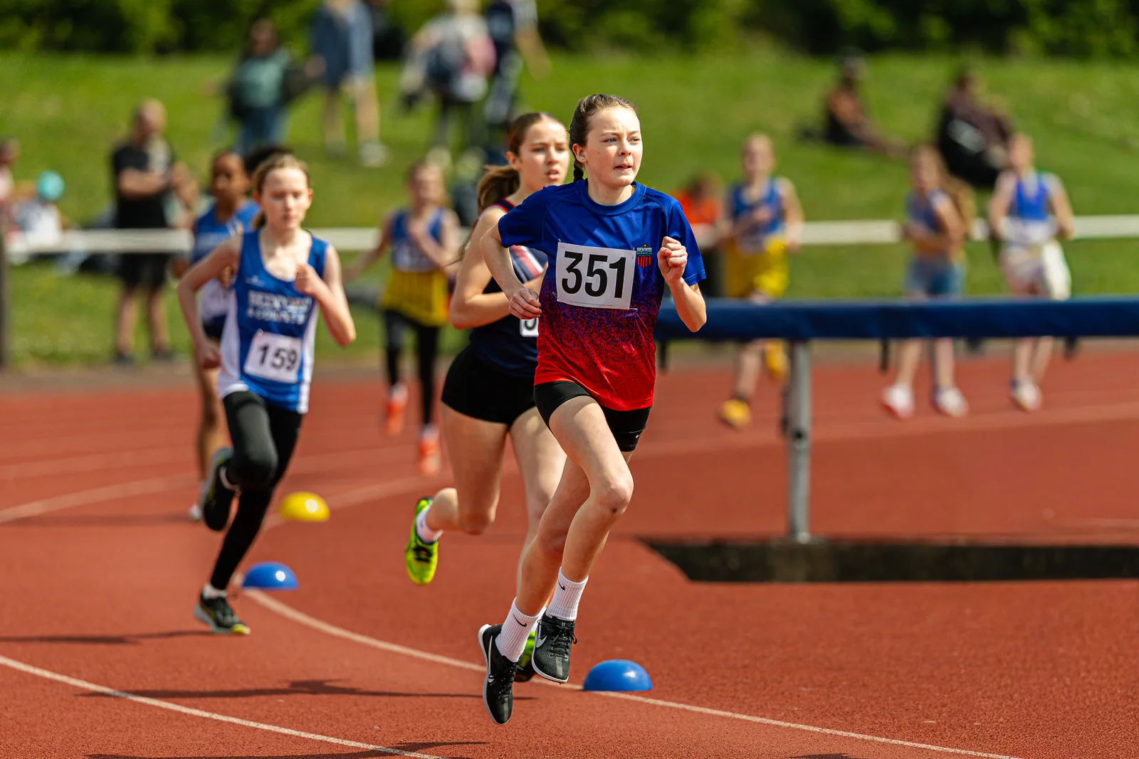 Brentwood Beagles athletes at the Eastern Young Athletes League (EYAL) - Match 1, Basildon, 26 April 2026